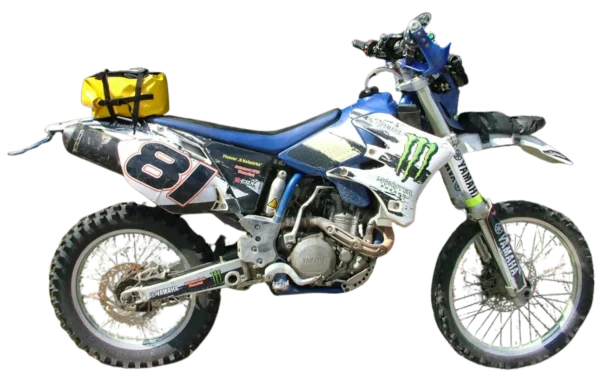 Brašna na nosič na motorku Barva černo-žlutá nebo pískovo-černá| materiál Polymar