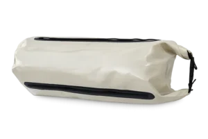 Zadní vak na motorku s bočním vstupem – horní pohled (Polymar)