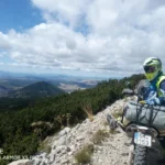 Zadní vak na motorku 50 l – horní vstup materiál: Polymar 1